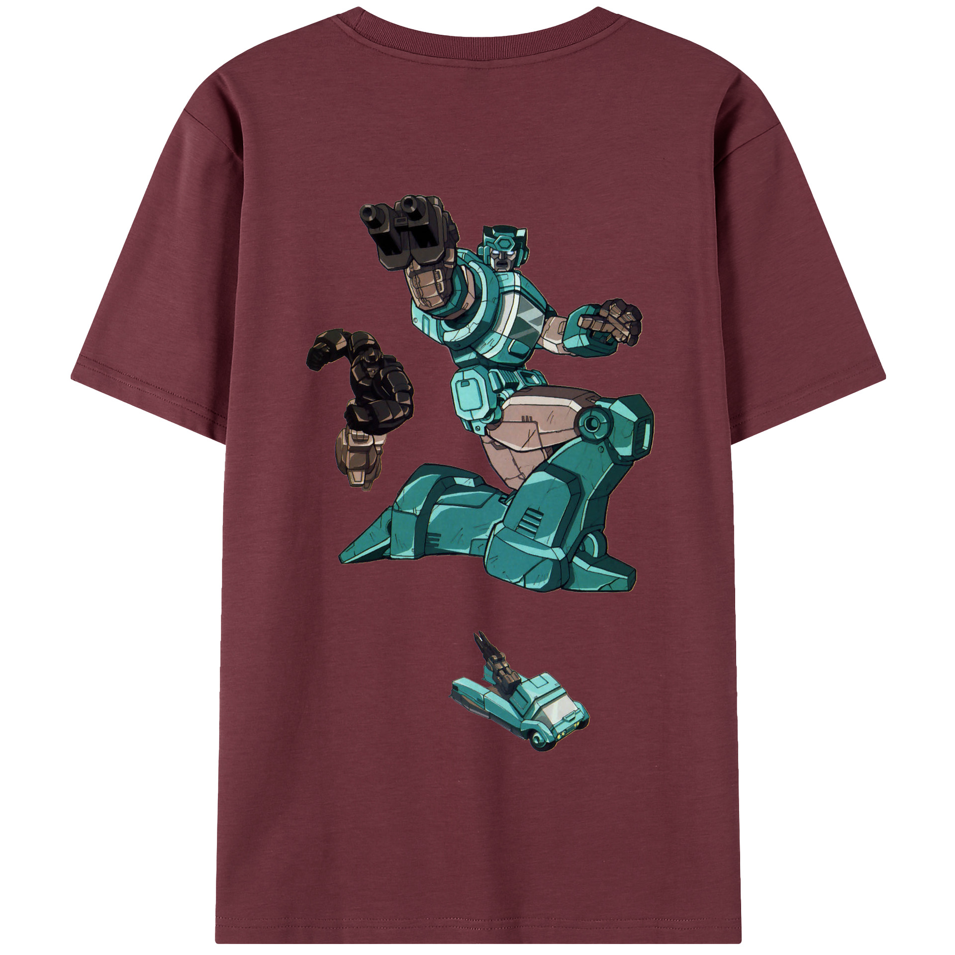 （画像用）  綿100％半袖Tシャツ（背面プリント）